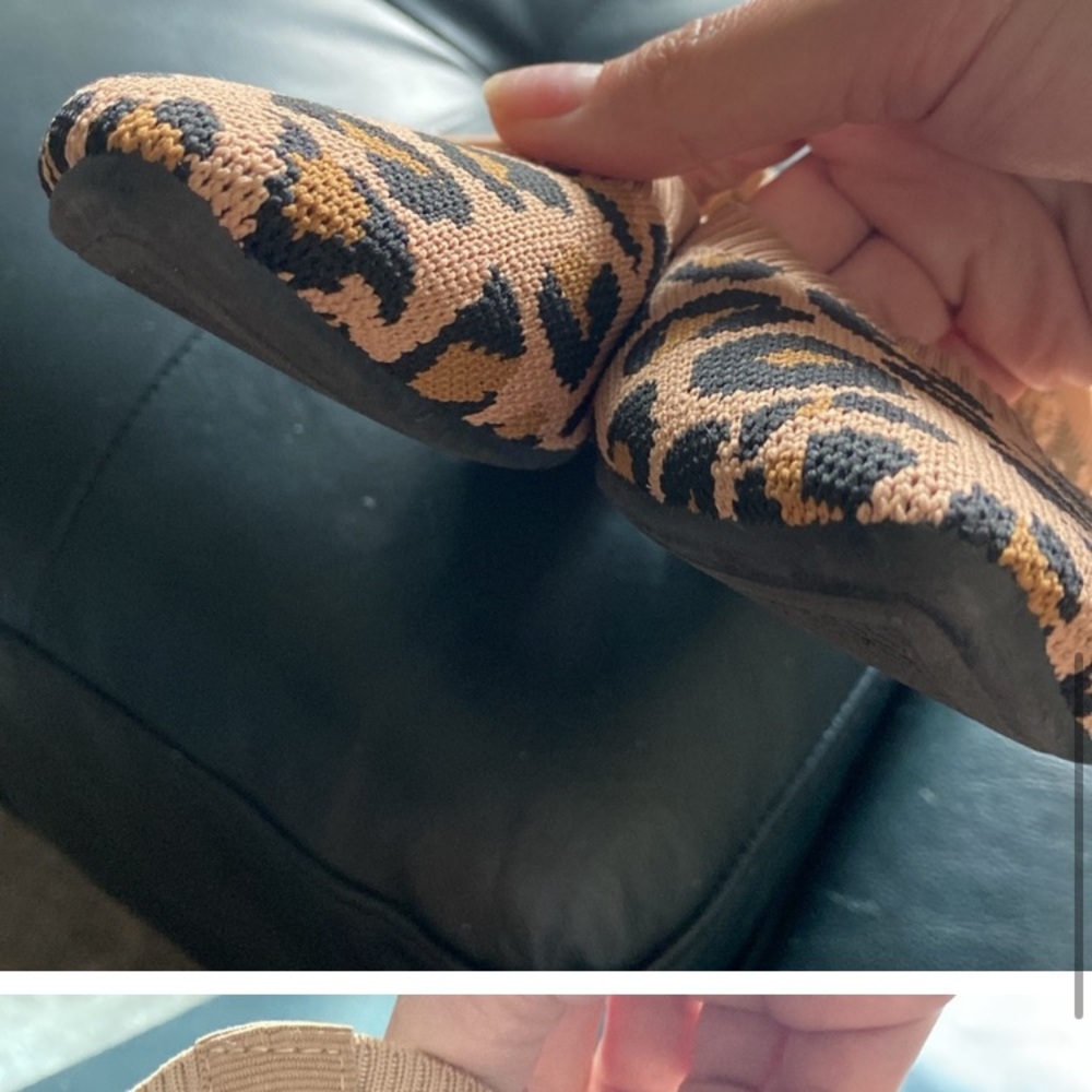 Leopard Print Flats - image 3